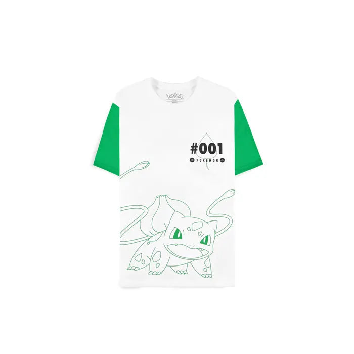 Pokemon - Bisasam - Kurzarm-T-Shirt - Unisex - Herren - Difuzed
