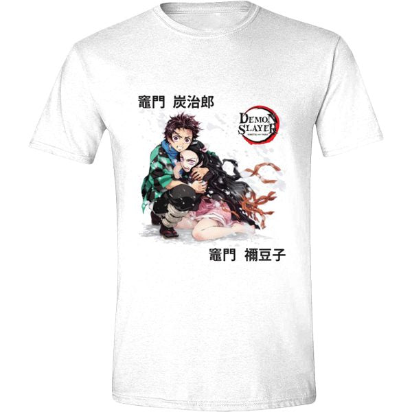 Demon Slayer - Tanjiro & Nezuku - T-Shirt- Unisex - Herren