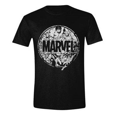 Marvel - Character Circle - T-Shirt- Unisex - Herren