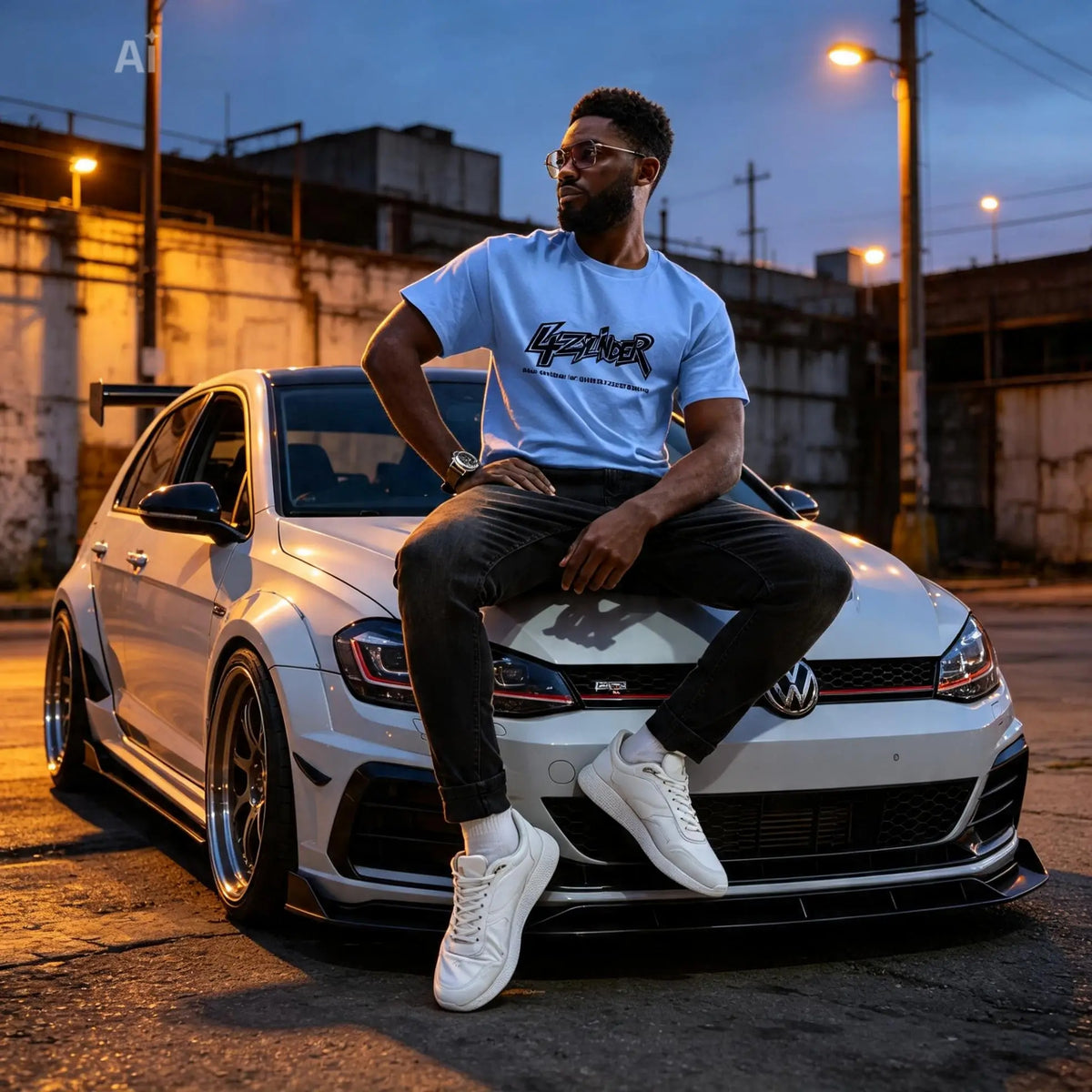 4 Zylinder Car Fan Unisex T-Shirt